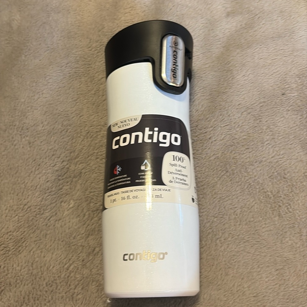 NWT Contigo West Loop 16 OZ Hot/Cold Bottle
